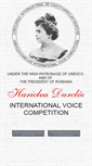 Mobile Screenshot of darclee-voice-contest.com